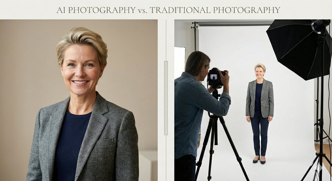 AI Photography vs Traditional Photography: An Honest Comparison for Small Businesses
