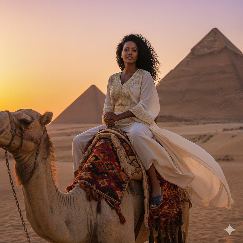 AI Exotic Location Portraits